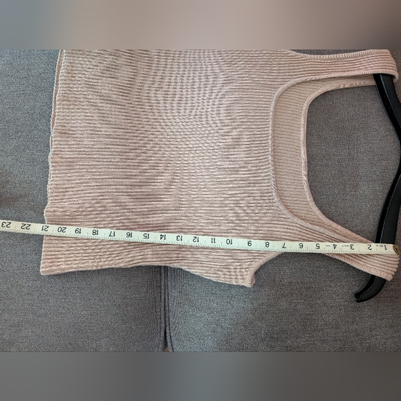 Cupshe Ribbed Tan Tank Top - Picture 7 of 7